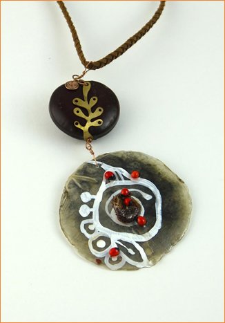 Assorted Seeds and Painted Shells